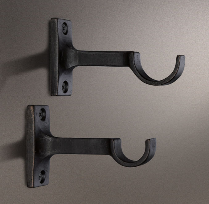 Dakota Center Bracket Soft Iron