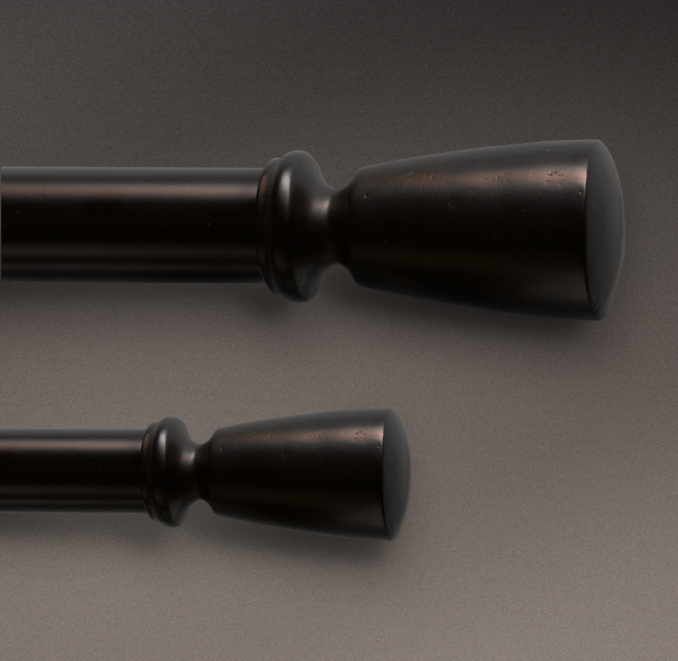 Dakota Handle Finials Burnished Amber (Set of 2)