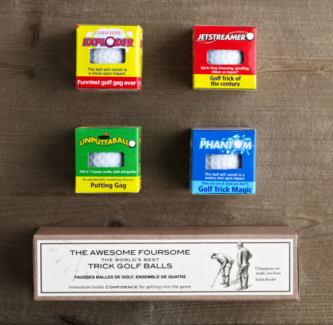 Awesome Foursome Golf Balls