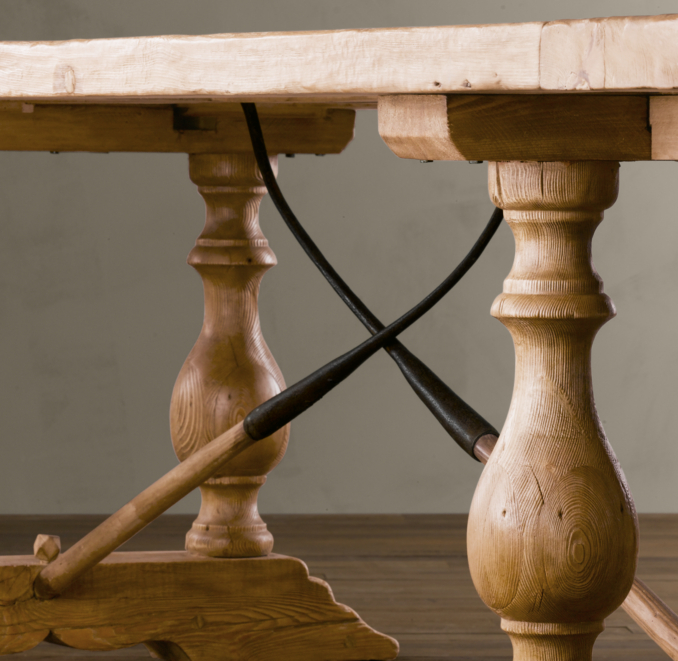 Vintage Farm Tool Dining Tables