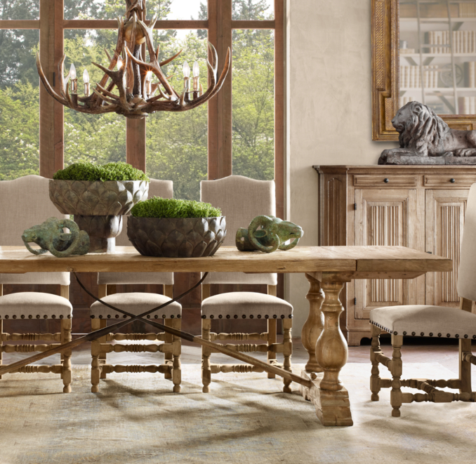 Vintage Farm Tool Dining Tables
