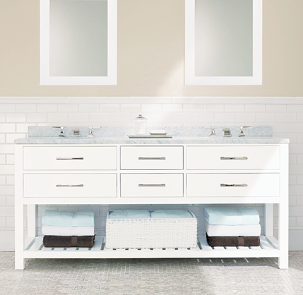Hutton Double Washstand Sink Base