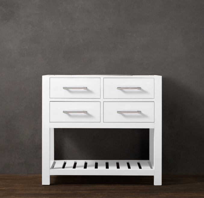 Hutton Single Washstand Sink Base