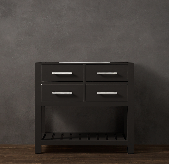 Hutton Single Washstand Sink Base