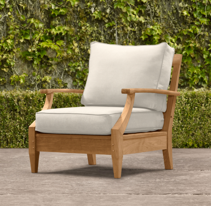 Santa Monica Luxe Lounge Chair Cushions