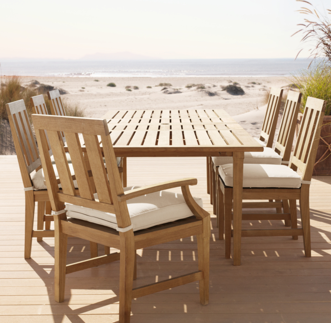 Santa Monica Rectangular Extension Dining Table