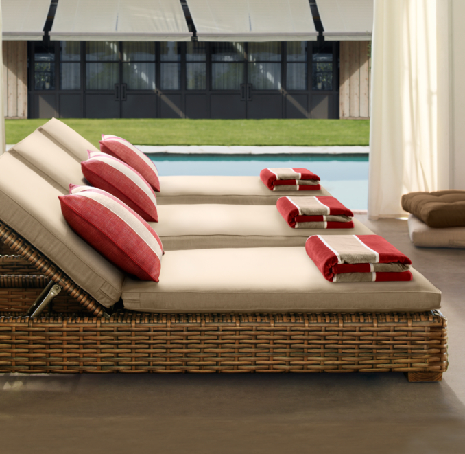 Antigua Armless Chaise