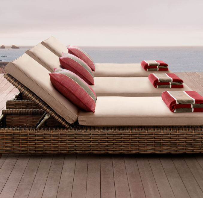 Antigua Armless Chaise