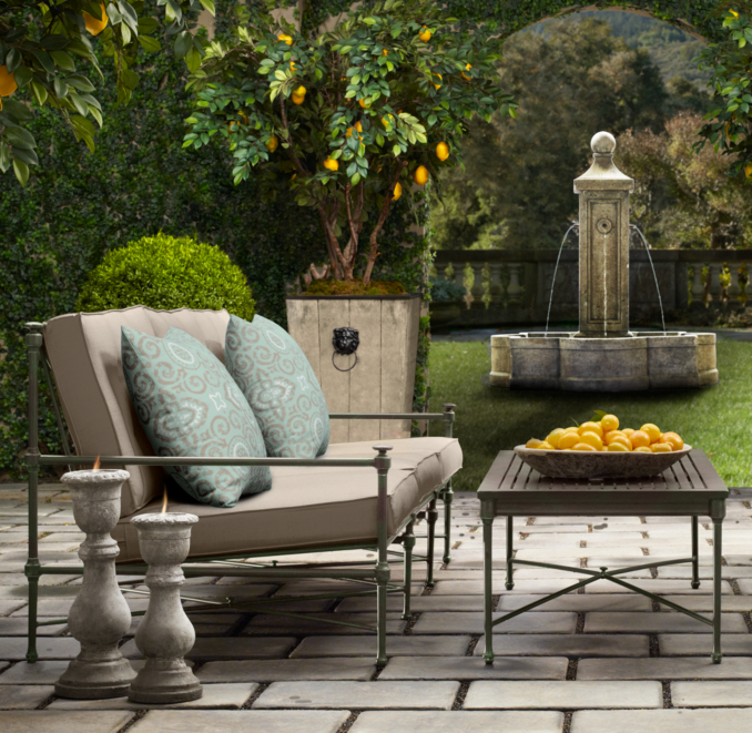 Catalina Coffee Table Painted Metal