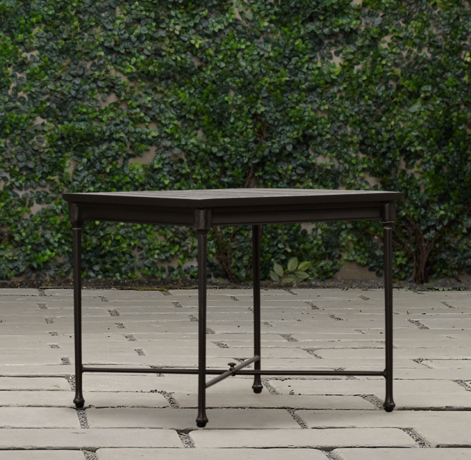 Catalina Side Table Painted Metal