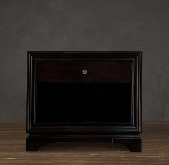 30" Portman 1-Drawer Open Nightstand