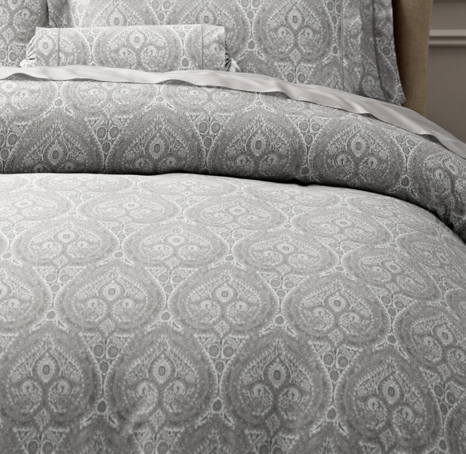Italian Cypress Paisley Duvet Cover