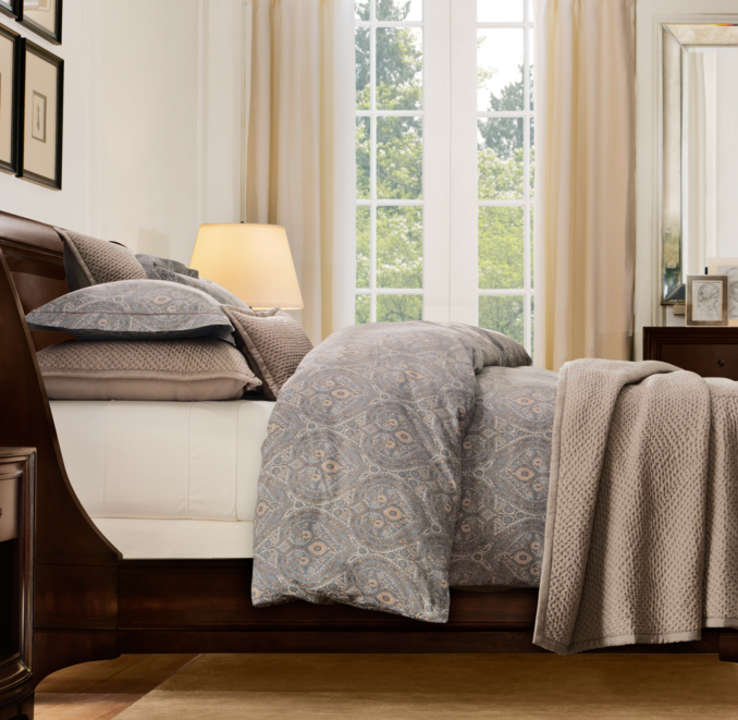Italian Cypress Paisley Duvet Cover