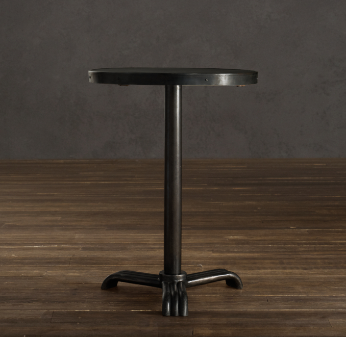 1930s Parisian Club Side Table (Set of 2)