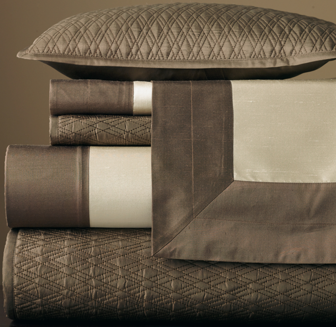 Silk Bordered Standard Sham