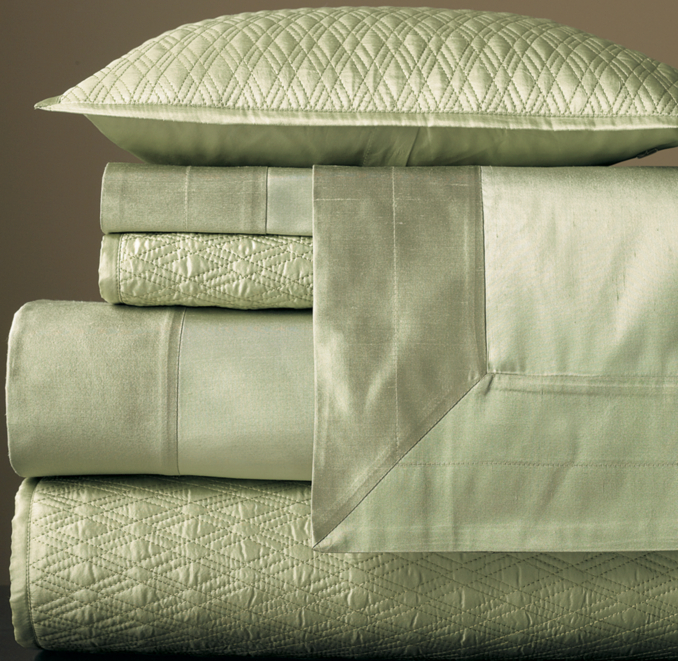 Silk Bordered Standard Sham