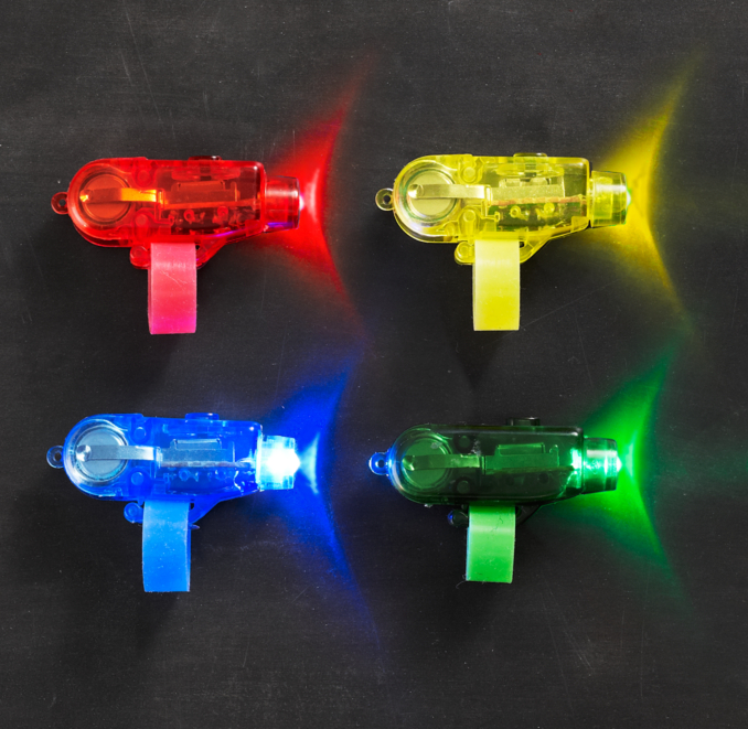 Fingertip Flashlights