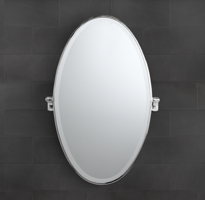 Campaign Oval Pivot Mirror