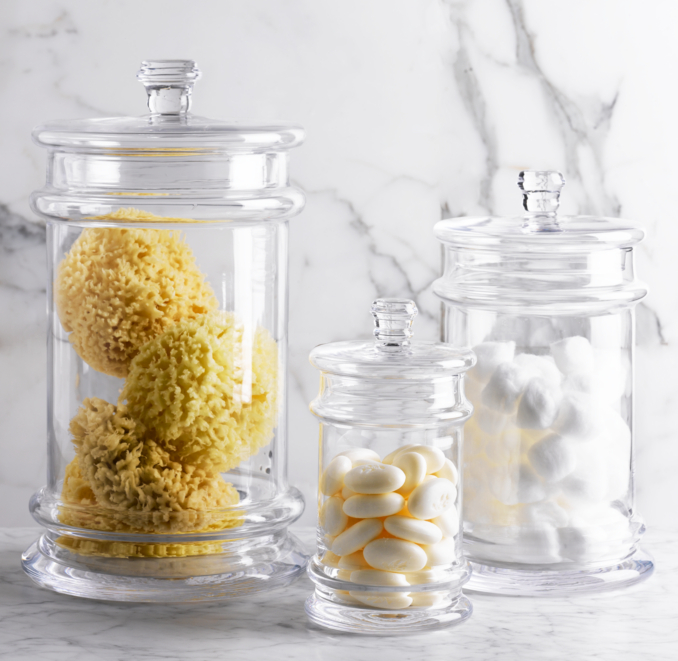 Glass Apothecary Canister