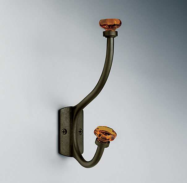 Traditional Amber Glass Hook