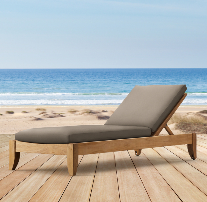Santa Barbara Armless Chaise Cushion