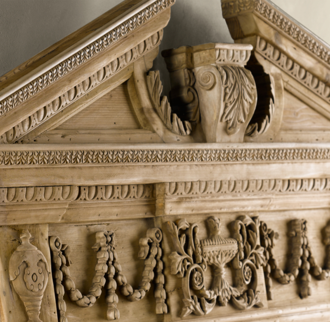 Entablature Mirrors - Natural
