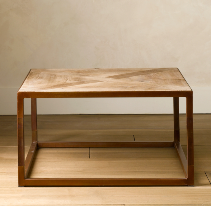 Reclaimed Wood Side Table