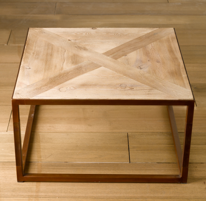 Reclaimed Wood Side Table