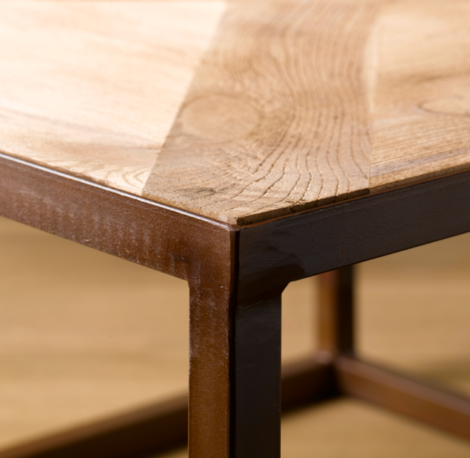 Reclaimed Wood Side Table