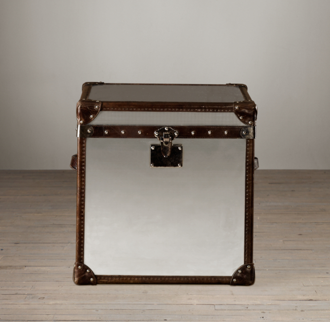 Mayfair Steamer Cube Brushed Steel