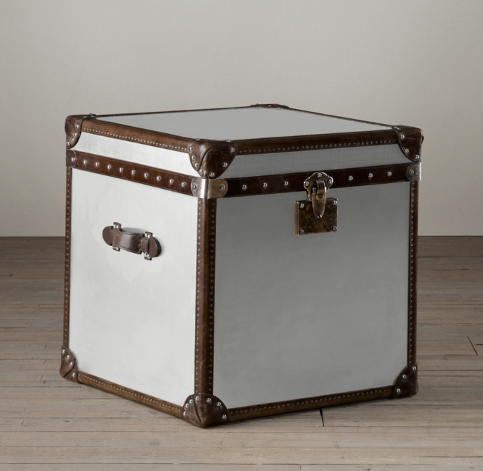 Mayfair Steamer Cube Brushed Steel
