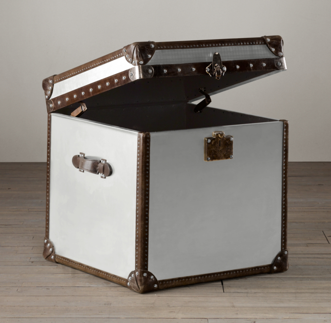 Mayfair Steamer Cube Brushed Steel
