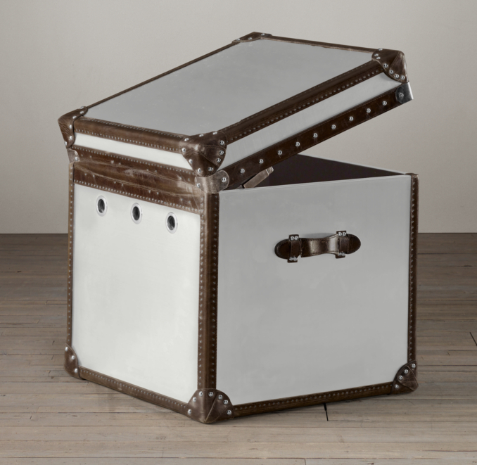 Mayfair Steamer Cube Brushed Steel
