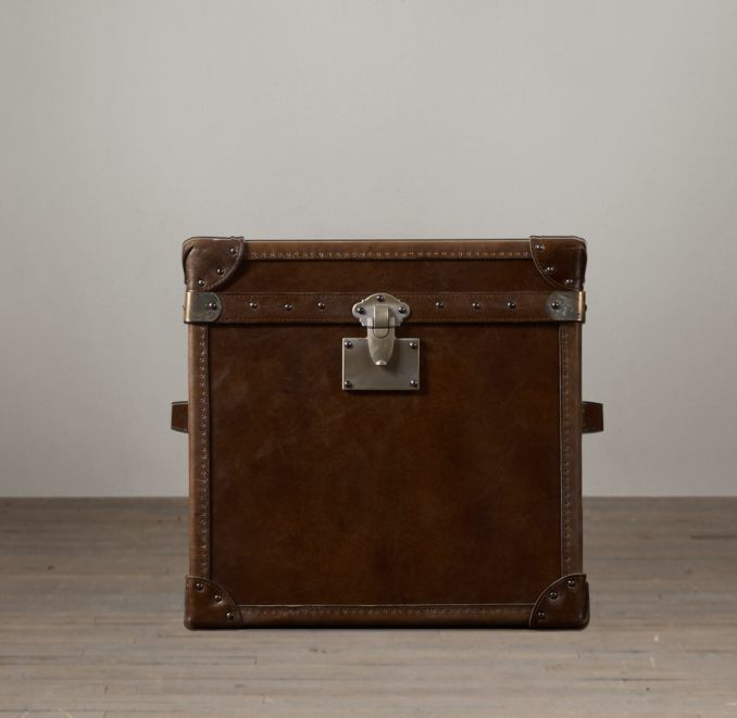 Mayfair Steamer Cube Vintage Cigar Leather