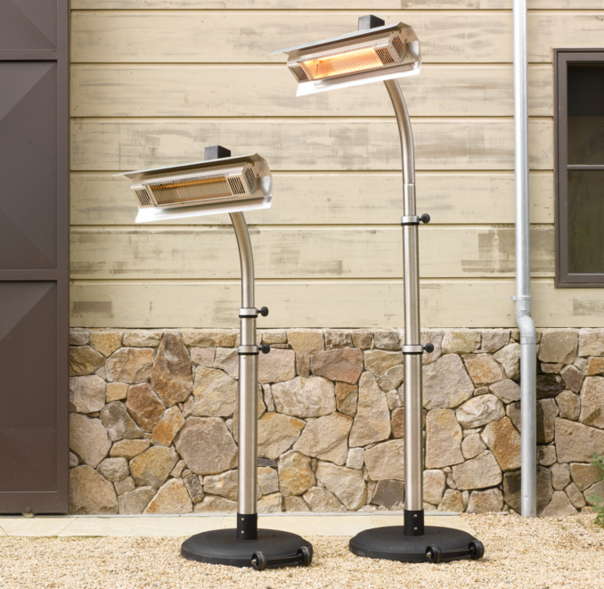 Infrared Floor Telescoping Patio Heater