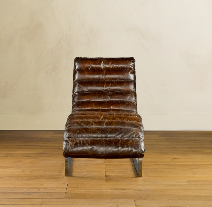 Oviedo Leather Chaise