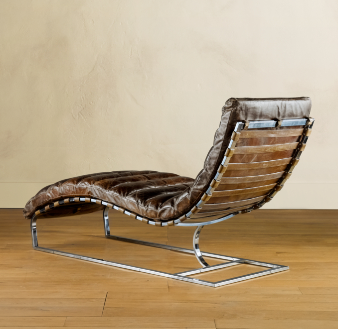 Oviedo Leather Chaise