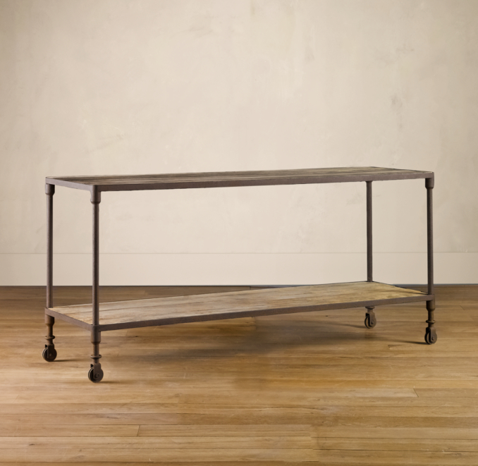Dutch Industrial Console Tables