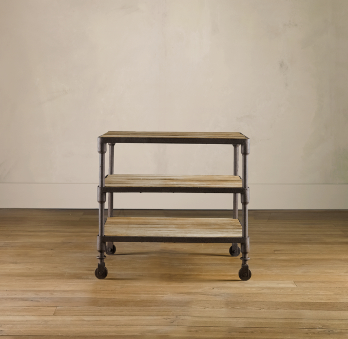 Dutch Industrial Side Table