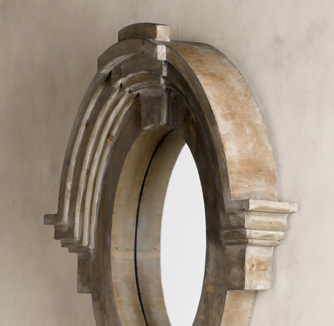 Mansard Mirrors - Natural
