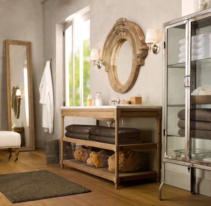 Mansard Mirrors - Natural