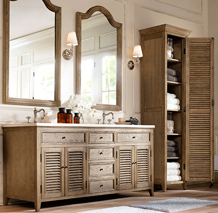 Shutter Tall Bath Cabinet