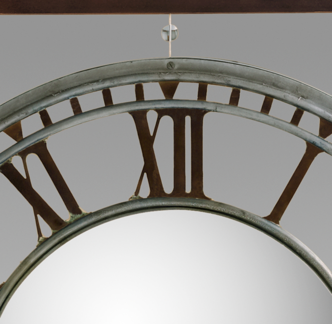 Convex Clock Mirror