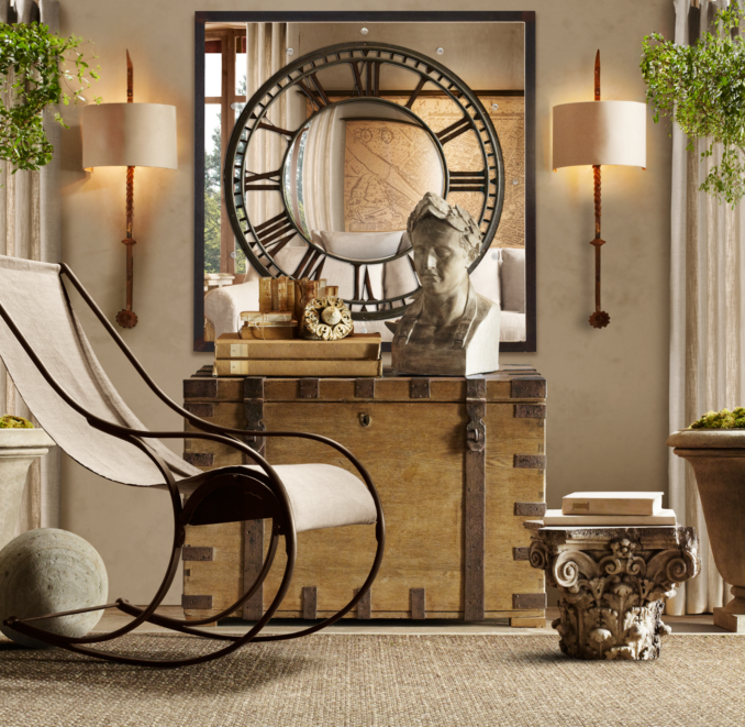 Convex Clock Mirror