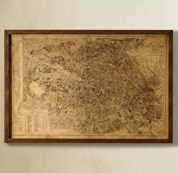 Map of Paris