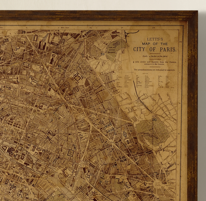 Map of Paris