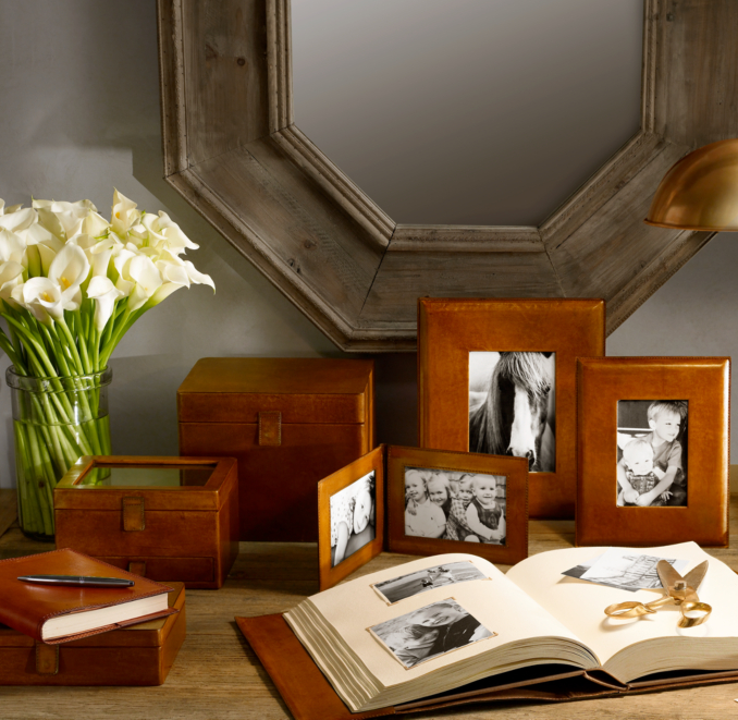 Artisan Leather Coin Tray
