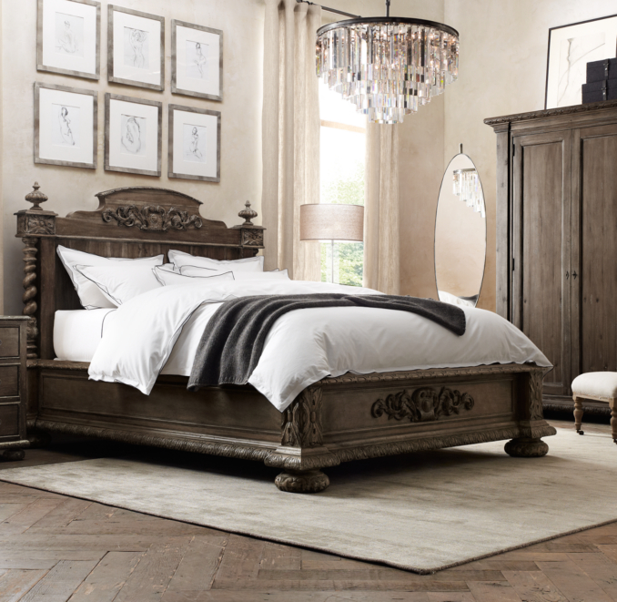 French Empire Bed
