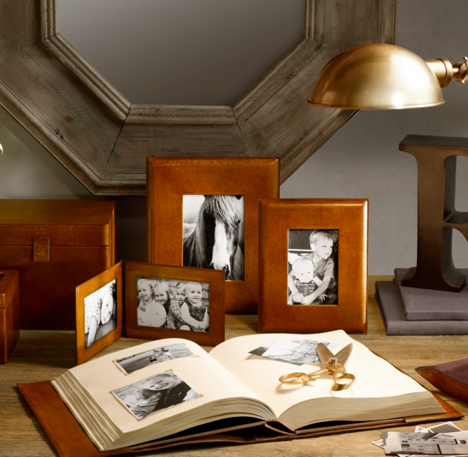 Artisan Leather Photo Journals Chestnut