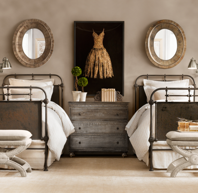 Zinc 3-Drawer Dresser
